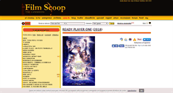 Desktop Screenshot of filmscoop.it